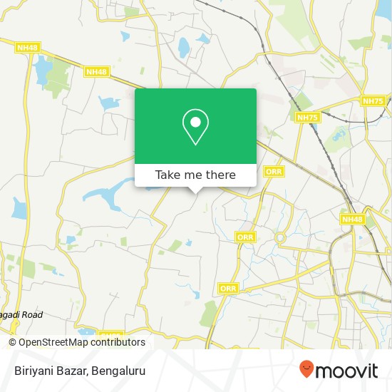 Biriyani Bazar, 2nd Cross Road Bengaluru 560058 KA map