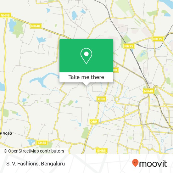 S. V. Fashions, 10th Main Road Bengaluru 560058 KA map