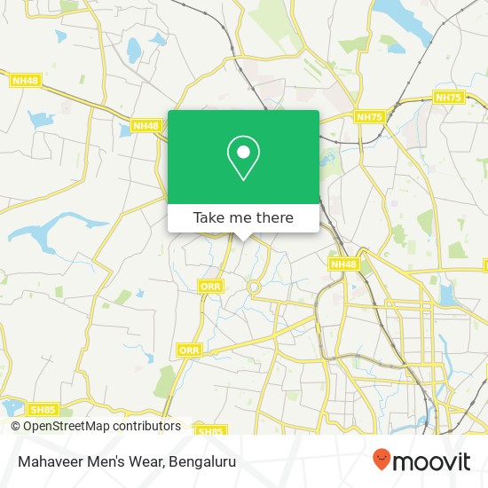 Mahaveer Men's Wear, 2nd Cross Road Bengaluru 560096 KA map