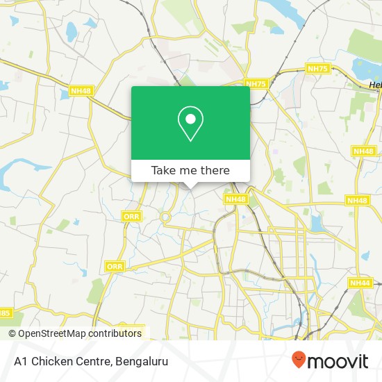 A1 Chicken Centre, 60 Feet Road Bengaluru KA map