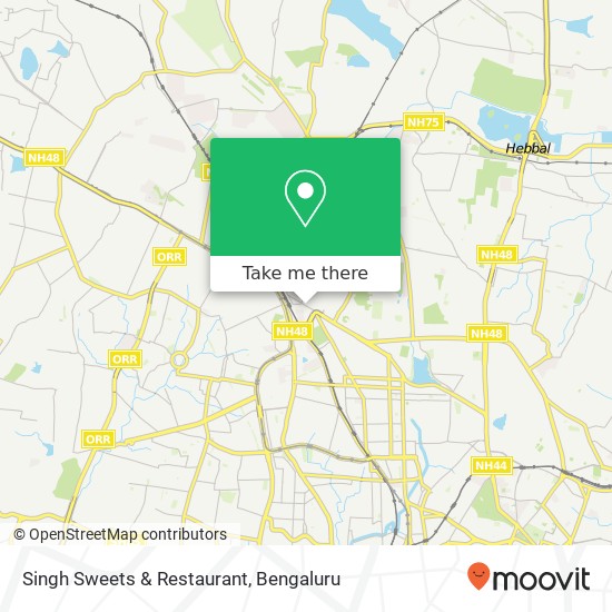 Singh Sweets & Restaurant, SC Road Bengaluru 560022 KA map