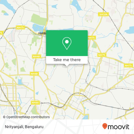 Nrityanjali map