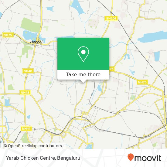Yarab Chicken Centre, DR Ambedkar Medical College Main Road Bengaluru KA map