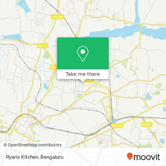 Ryan's Kitchen, 9th Main Road Bengaluru 560043 KA map