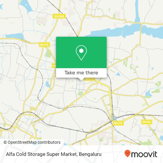 Alfa Cold Storage Super Market, 4th Cross Road Bengaluru 560043 KA map