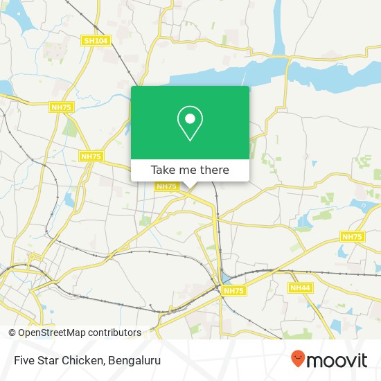 Five Star Chicken, Kalkere Road Bengaluru 560043 KA map