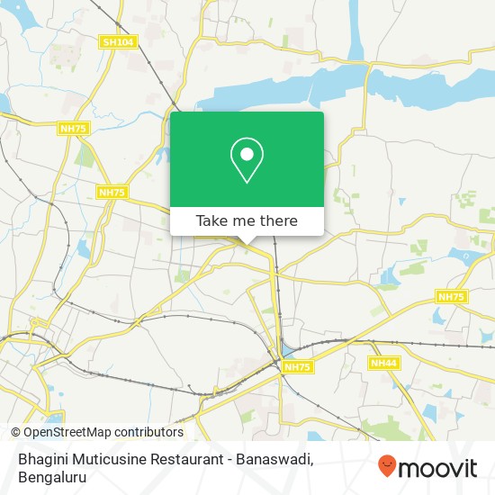 Bhagini Muticusine Restaurant - Banaswadi, AH43 Bengaluru 560043 KA map