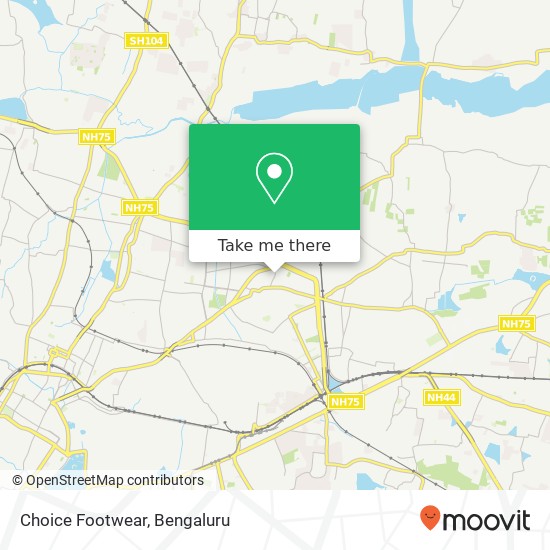 Choice Footwear, Horamavu Main Road Bengaluru 560043 KA map