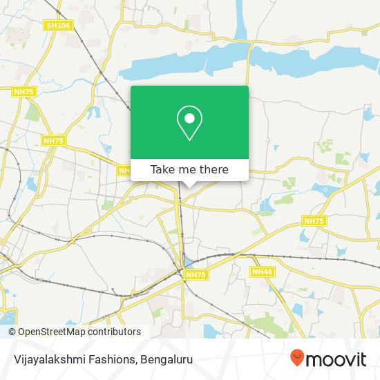 Vijayalakshmi Fashions, 5th Cross Road Bengaluru 560016 KA map