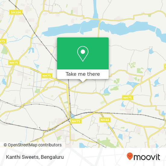 Kanthi Sweets, 3rd Block Road Bengaluru 560016 KA map
