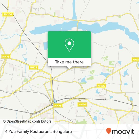 4 You Family Restaurant, Market Road Bengaluru 560016 KA map