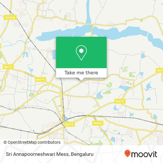 Sri Annapoorneshwari Mess, Jayanthi Nagar Road Bengaluru 560016 KA map