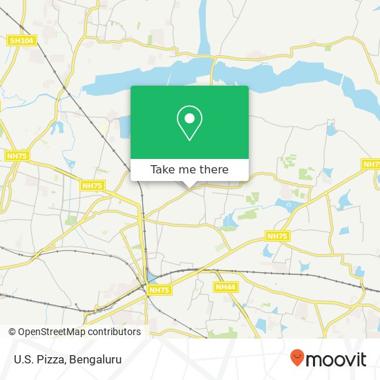 U.S. Pizza, TC Palya Main Road Bengaluru 560016 KA map