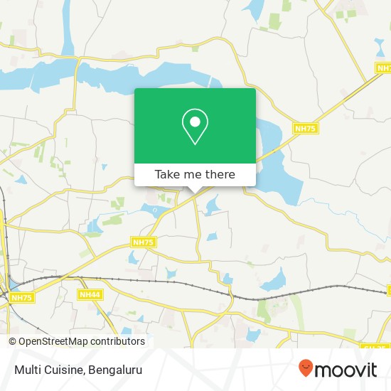 Multi Cuisine, Service Road Bengaluru 560049 KA map