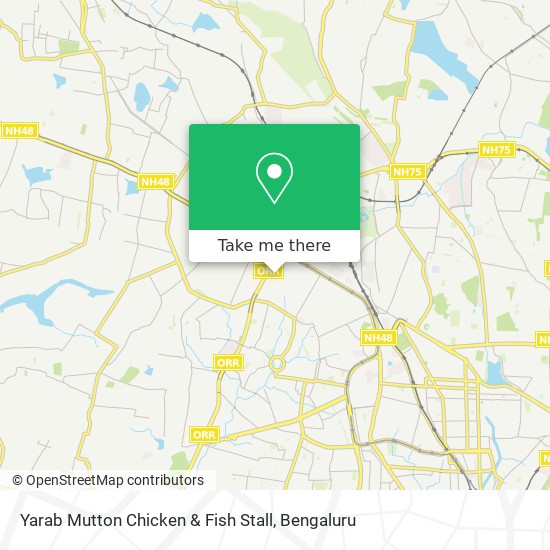 Yarab Mutton Chicken & Fish Stall, 1st Main Road Bengaluru 560022 KA map