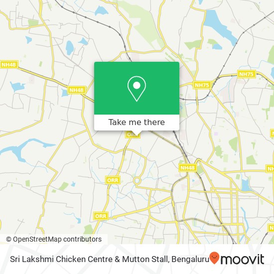 Sri Lakshmi Chicken Centre & Mutton Stall, Bengaluru 560022 KA map