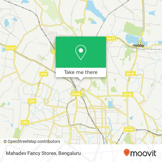 Mahadev Fancy Stores, 1st Main Road Bengaluru 560022 KA map