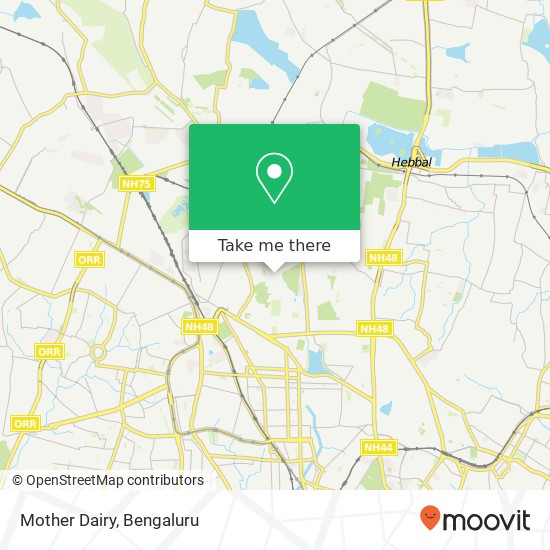 Mother Dairy, Bengaluru 560012 KA map