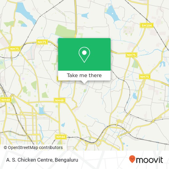 A. S. Chicken Centre, Dinnur Main Road Bengaluru KA map