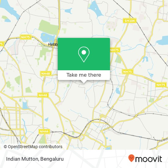 Indian Mutton, Dr A M C Road Bengaluru KA map