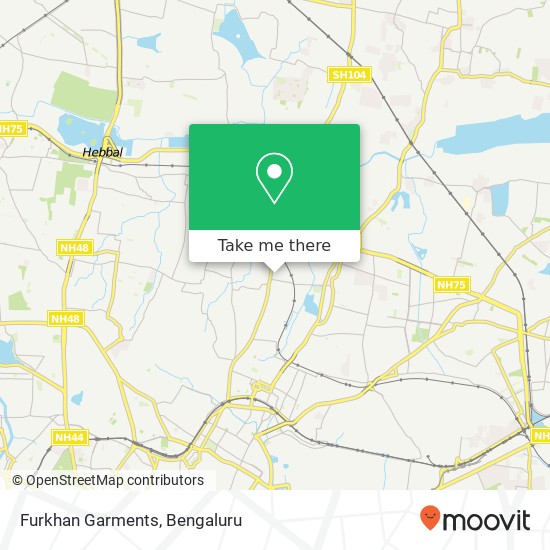 Furkhan Garments, Bengaluru 560043 KA map
