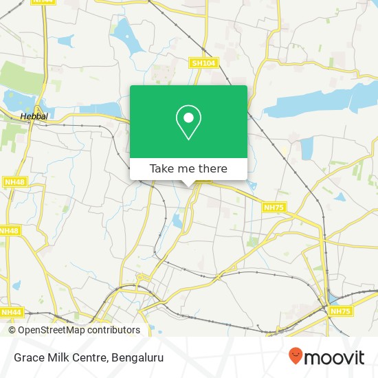 Grace Milk Centre, 80 Feet Road Bengaluru 560043 KA map