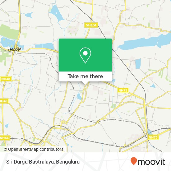 Sri Durga Bastralaya, 80 Feet Road Bengaluru 560043 KA map