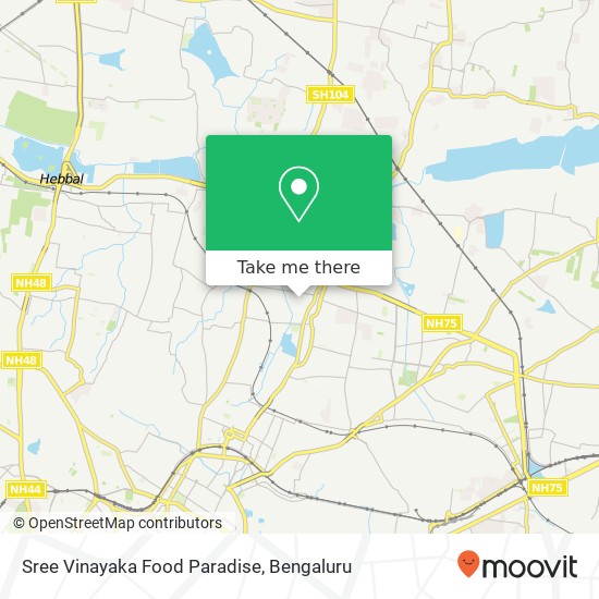 Sree Vinayaka Food Paradise, Bengaluru 560043 KA map