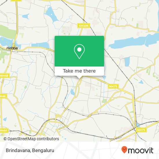 Brindavana, 80 Feet Road Bengaluru 560043 KA map