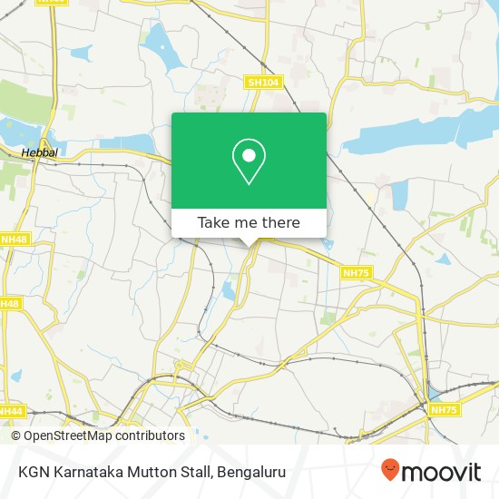 KGN Karnataka Mutton Stall, 80 Feet Road Bengaluru 560043 KA map