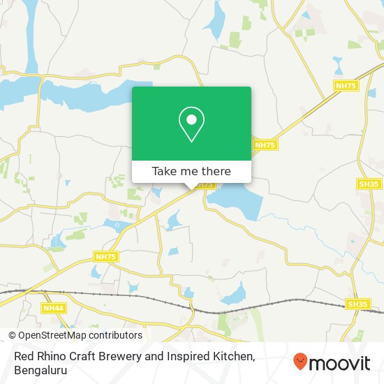 Red Rhino Craft Brewery and Inspired Kitchen, Service Road Bengaluru 560067 KA map