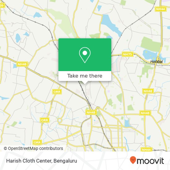 Harish Cloth Center, 3rd Cross Road Bengaluru 560022 KA map