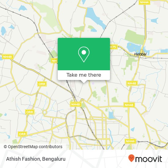 Athish Fashion, 4th Cross Road Bengaluru KA map