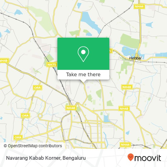 Navarang Kabab Korner, M S Ramaiah Main Road Bengaluru 560054 KA map