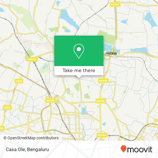 Casa Ole, New B E L Road Bengaluru 560054 KA map