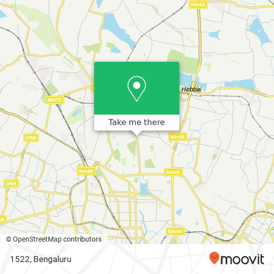 1522, New B E L Road Bengaluru 560094 KA map