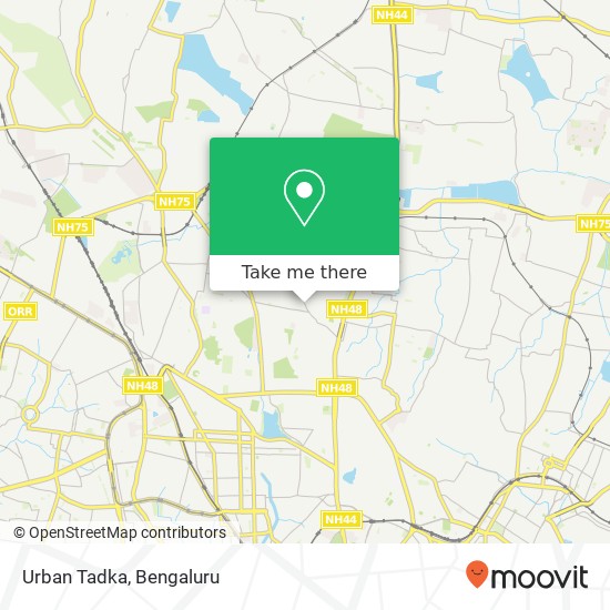 Urban Tadka, Sanjay Nagar Main Road Bengaluru 560094 KA map