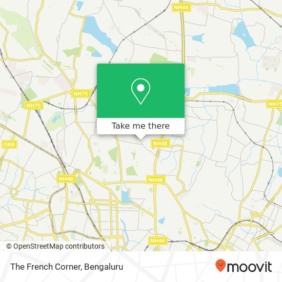 The French Corner, Sanjay Nagar Main Road Bengaluru 560094 KA map