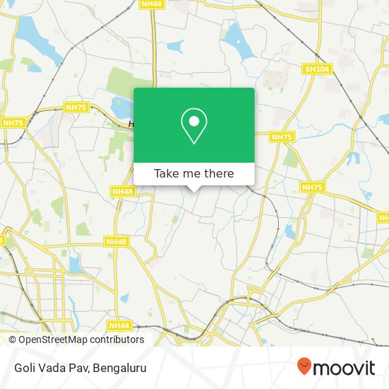 Goli Vada Pav, 2nd Cross Road Bengaluru 560032 KA map