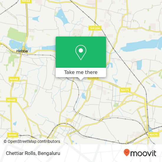 Chettiar Rolls, 1st Main Road Bengaluru 560043 KA map