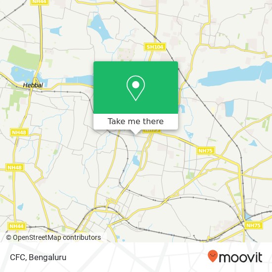 CFC, 1st Main Road Bengaluru 560043 KA map