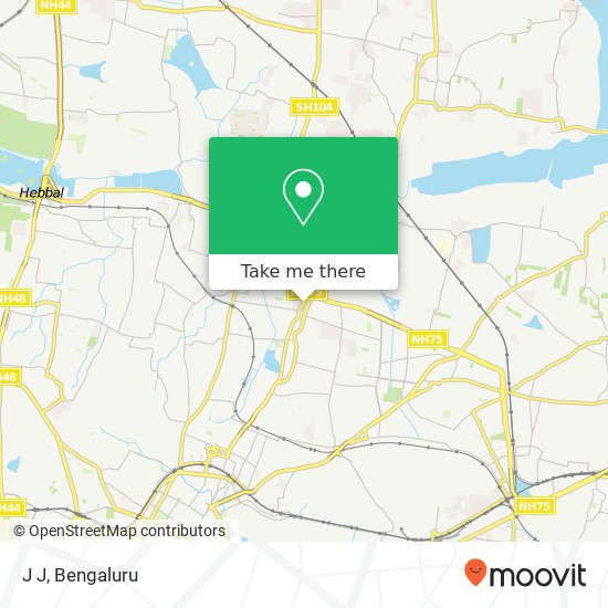 J J, 2nd Main Road Bengaluru 560043 KA map