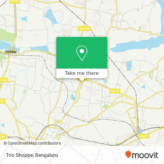 Trio Shoppe, 2nd Main Road Bengaluru 560043 KA map