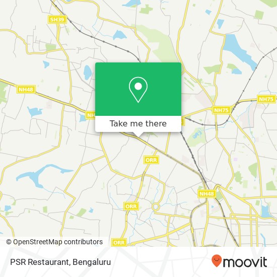 PSR Restaurant, Tumkur Road Bengaluru 560058 KA map