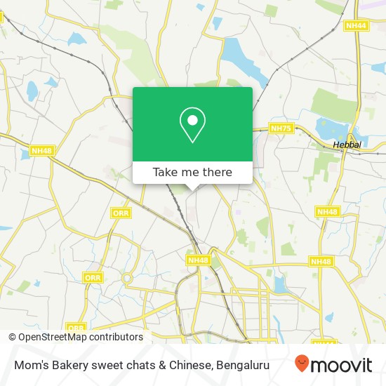 Mom's Bakery sweet chats & Chinese, 100 Feet Road Bengaluru 560054 KA map