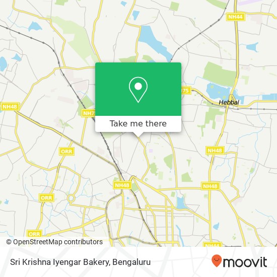 Sri Krishna Iyengar Bakery, M S Ramaiah Main Road Bengaluru 560054 KA map