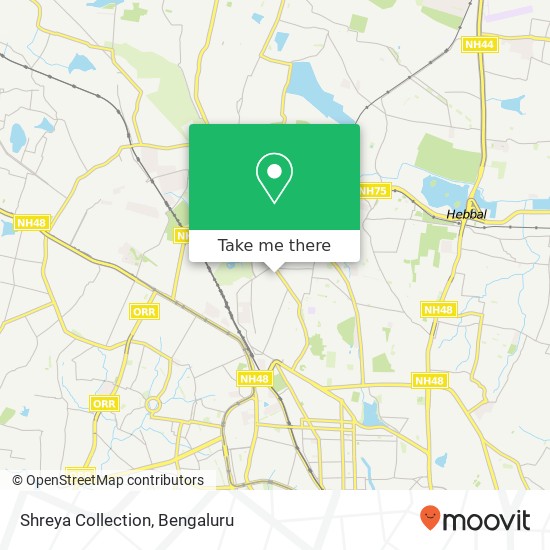 Shreya Collection, 14th Main Road Bengaluru KA map