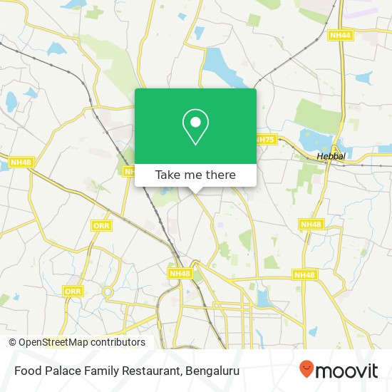 Food Palace Family Restaurant, 4th Main Road Bengaluru 560054 KA map
