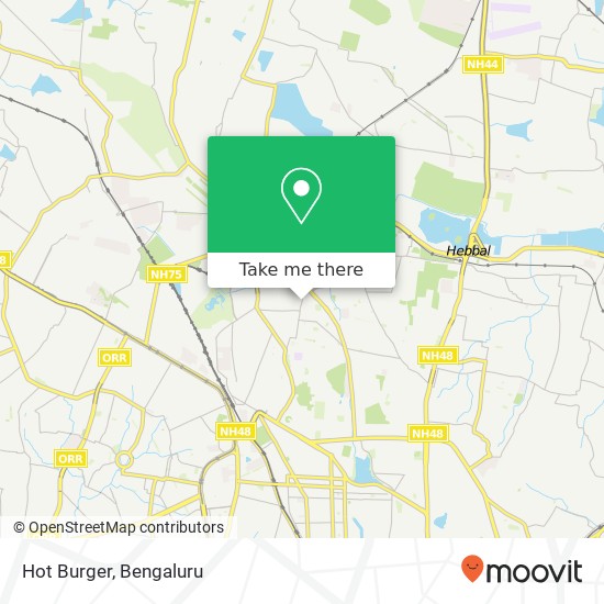 Hot Burger, 6th Main Road Bengaluru 560054 KA map