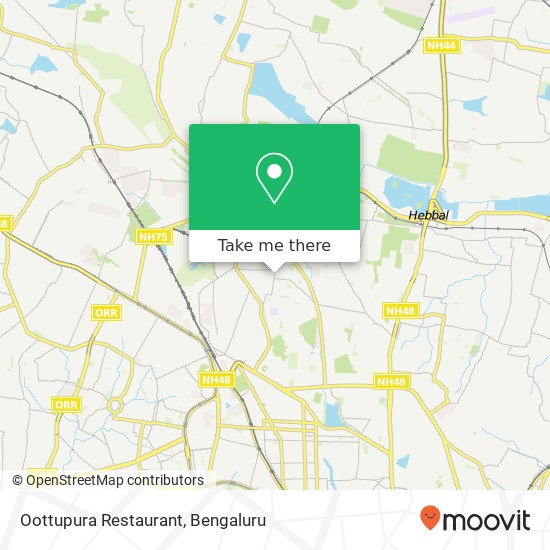 Oottupura Restaurant, 4th Cross Road Bengaluru 560054 KA map